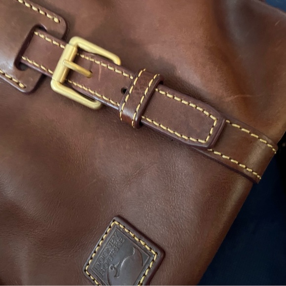 Dooney & Bourke Bristol satchel in chestnut color - Picture 5 of 13